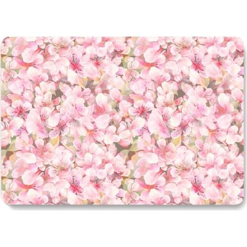 Sakura Flowers Pattern Laptop Case For MacBook Retina Air 11 12 13.3 New Pro 15.4 16 inch Cover shell