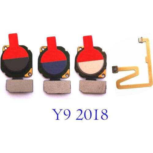 For Huawei Y9 2018 Touch ID fingerprint sensor Scanner Unlock key Button for Huawei Y9 (2018)
