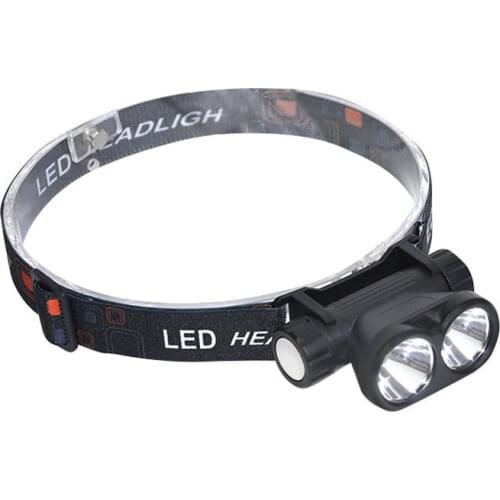 Dimmable Headlamp Rechargeable, Detachable Head Lamp Flashlight with Magnet, Waterproof LED Headlight with White Yellow Light