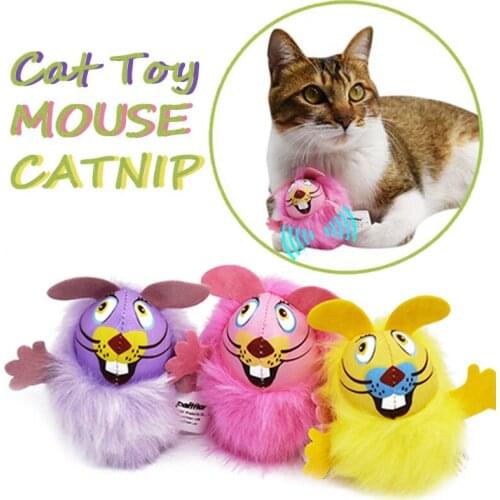 Mouse Cat Toys for Kitten Catnip Cute Cat Chew Supplies for Kitty Cat Accessories Interactive Pet Products Plush Dropshipping
