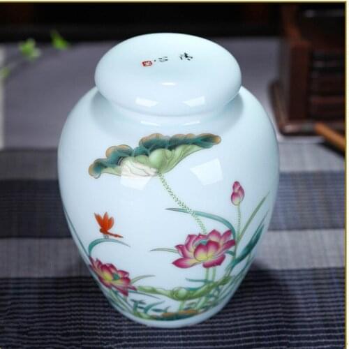 Dear Pet Memorials Lotus Glaze Ceramics Pet Cremation Urn