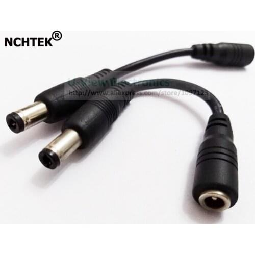 NCHTEK DC 5.5x2.5mm Male to DC 4.0x1.7mm Female Jack Power Adapter Connector Cable/Free DHL Shipping/200PCS