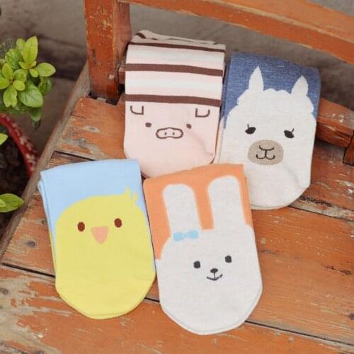 2Pair/lot Alice&Alan Summer Style Cute Lovely Cartoon Cotton Socks For Women Girls Sock Fashion Slippers Ladies Grey Ankle Meias