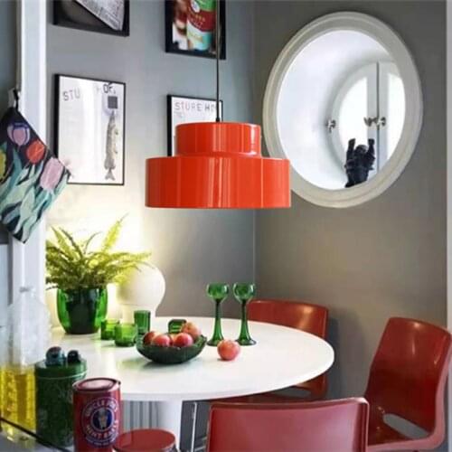Nordic Minimalism Pendant Lamp for Kitchen Living Room Bedroom Study Restaurant Pendant Lamp Modern Decorative Home E27 Fixture