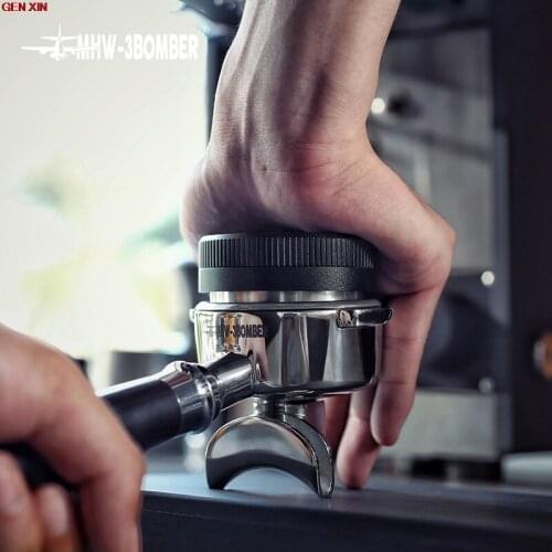 Ultra-thin Coffee Stick Dispenser 51mm/53mm/58mm Stainless Steel Alloy Barista Accessories Latte Original Design MHW-3BOMBER