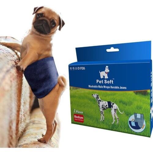 High Quality Male Dog Special Diaper Convenient And Comfortable Soft Toilet Training With Dog Underwear Durable Courtesy Belt
