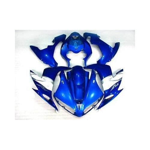 Wotefusi New ABS Painted Bodywork Fairing For Yamaha YZF 1000 R1 2004 2005 2006 (G)