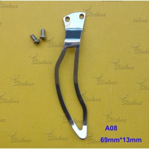 69mm *13mm Pocket Clip folding knives Clip flashlight Clip or EDC tools with screws