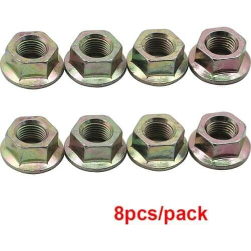 8PCS Ranger Flange Tire Wheel Lug Nuts 7542459 For Polaris Sportsman Sport 400 Sportsman 335/400/500 Trail Blazer 250 Trail Boss