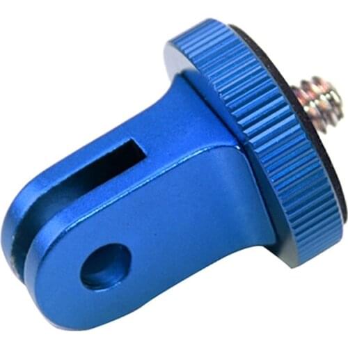 Camera Mount Adapter 1/4” -20 Tripod Mount Conversion Adapter Aluminum Alloy Compatible with Hero 9 8 7 6 5/Sjcam Sports