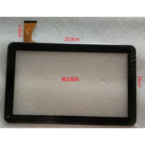 White black DH-1032A1-PG-FPC122 10.1" inch For tablet PC touch screen panel digitizer glass sensor replacement