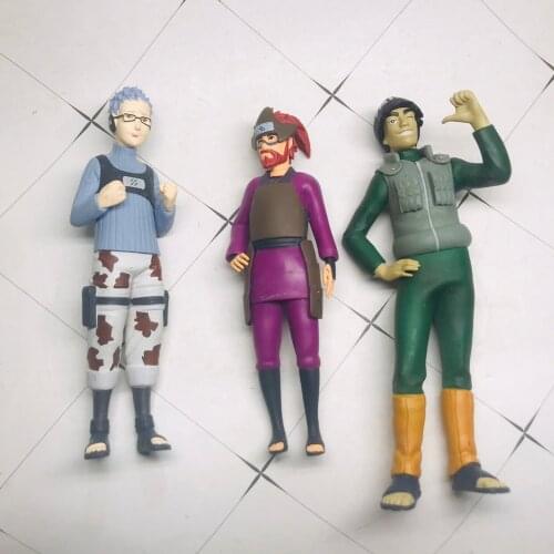 NARUTO French Version Might Guy Action Figure Model Ornament Toys
