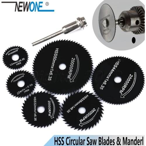 HSS High speed steel Circular Saw Blades+Extension Rod Mandrel For Metal Dremel Rotary Tool Cutting Disc Wheel Wood Cutting Saw