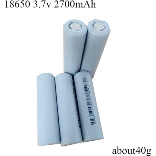 GTK li-ion 18650 3.7v 2700mah battery for Glare flashlight/Electric clock/Laser pointer/Bicycle light and so on