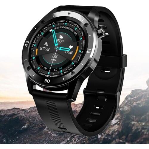 2021 New Smartwatch Men 1.54-inch Information Reminder Track Heart Rate GPS Fitness Pedometer Waterproof Business Smart Watchs