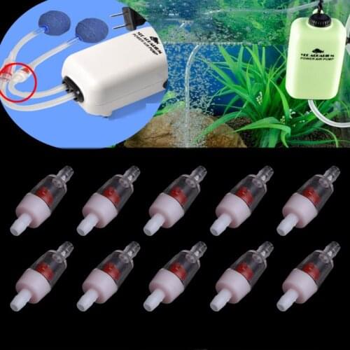 One Way Check Valve Non-Return For Aquarium Fish Tank CO2 Water Air Line Pump