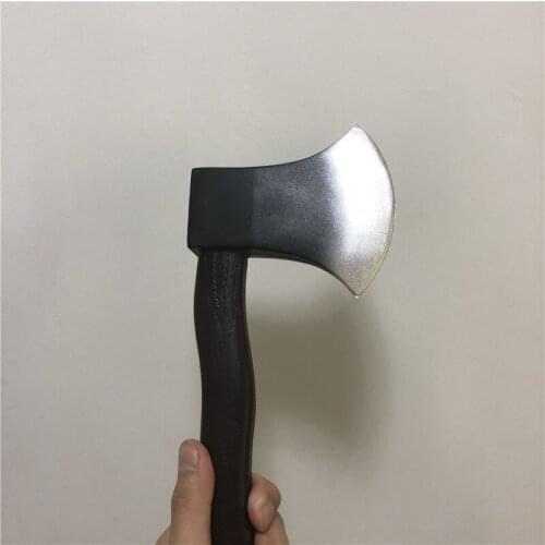 Fire Axe Cosplay Role Playing Outdoor Survival Hunting Camping Party Weapon Childrens Game Toys PU Foam Tactical Axe 28cm