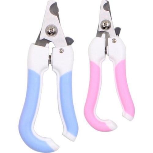 Professional Pet Nail Clipper Stainless Steel Dog Cat Nail Trimmer Labor-Saving Nail Clipper Convenient Dog Grooming Supplies