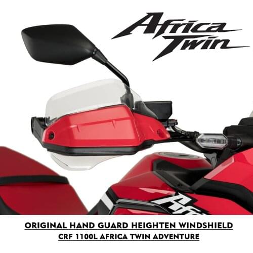Hand Guard Extended Windshield For HONDA CRF 1100L CRF 1100 L Africa Twin Adv 2020 CRF1100L hand guard windshield and stickers