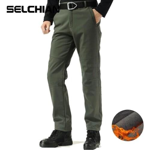 Мужские зимние брюки SELCHIAN China At AliExpress