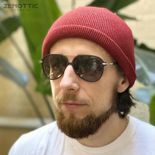 ZENOTTIC Polarized UV400 Prescription Sunglasses With Diopters Men Myopia Optical Sun Glasses Female Sports Prescription Eyewear