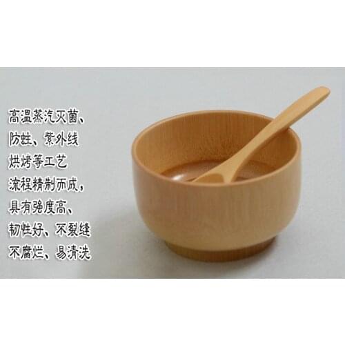 Tourist souvenirs wholesale Natural green bamboo bowl/job/bamboo utensils Unbleached bamboo bowl Bamboo bowl