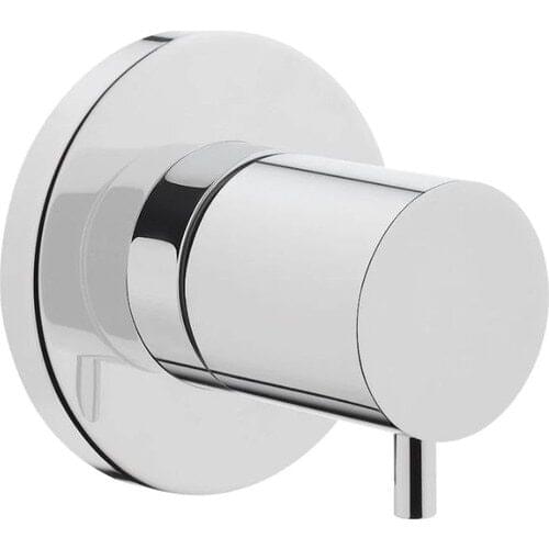 VitrA Origin A41458 Flush Stop Valve Surface Mounted Group Chrome 80 mm diameter badge are included in the product