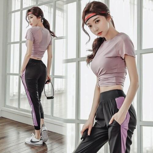 3PCS Women Sportswear Tracksuit Summer Quickly Dry Loose Running Jogging Casual Workout Yoga Set Sport Suit Sweatshirt+pant+bra
