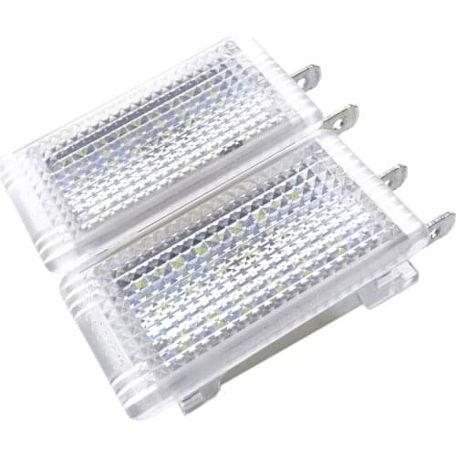 1 Pair For Porsche 911 Boxster Cayman Turbo GT GT3 987 996 997 Car LED License Plate Lights Tail Number Lamps Replacement