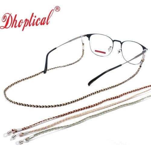 10pcs eyeglasses chain colorful cord avoid glasses slip reading glasses cord C117 by dhoptical
