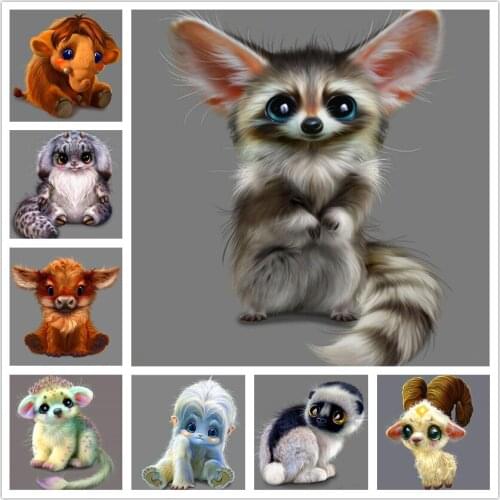 2019 5D Diamond Painting Diamond Mosaic Sale Cartoon Diamond Embroidery Full Set DIY Diamond Embroidery Cute Beaded Embroidery