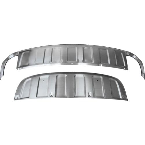 2021 Suitable For Stainless Steel Guard Plate of Aggressive Audi Q7 Modified Accessories Front and Rear