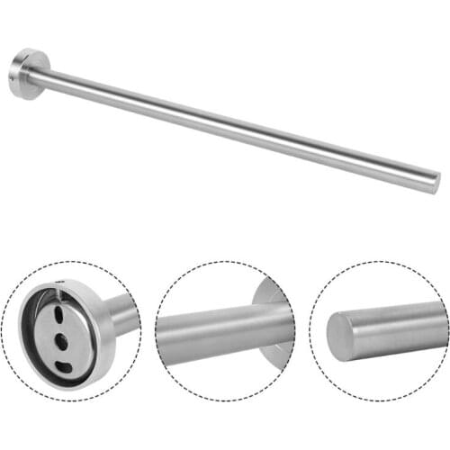 41cm Length 304 Stainless Steel Towel Rack Towels Holder Bar Rail Hanger for Home Kitchen Bathroom