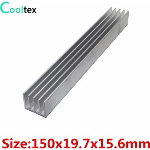 150x19.7x15.6mm Aluminum Heatsink for Chip VGA RAM LED IC heat sink radiator COOLER cooling
