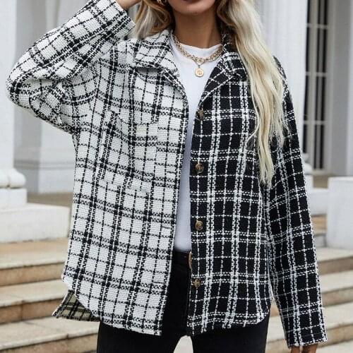 AXIUii NADRiDA Women's Plaid Shirts