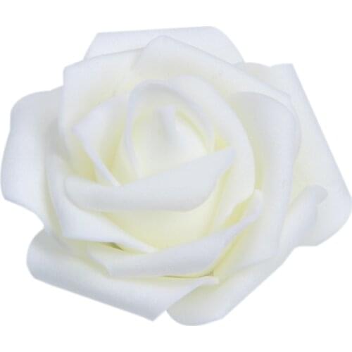 Cheap things! Artificial Flower High Quality 100pcs / bag 6cm Foam Rose Heads Heads Wedding Decoration Home Decor