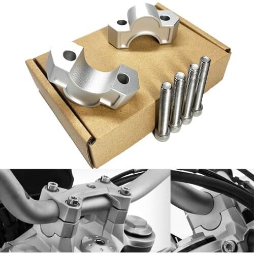 For BMW F900R F900XR F750GS F850GS 2018-2021 Motorcycle Handlebar Risers Handle Bar Riser Clamp Extend Handlebar Adapter Mount