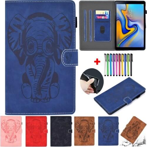 For Matepad T8 T 8 2020 Fashion Tablet Funda Embossed Elephant Cover For Huawei Matepad T8 Case 8'' Kobe2-L03 Kobe2-L09 Coque