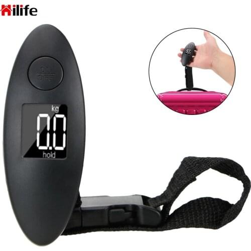 Digital Scales 100g/40kg 88Lb LCD Display Travel Handheld Weighing Fishing Scale Electronic Luggage Scale