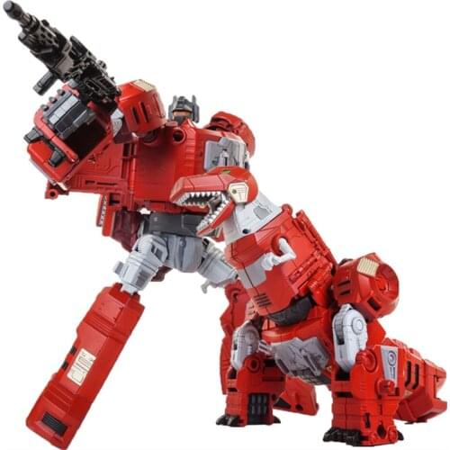 Oversize 18-22 CM Figure Transformation Toys Boy Cool Alloy+ABS Model Action Figure Robot Dinosaur Toys Holiday kids Gifts