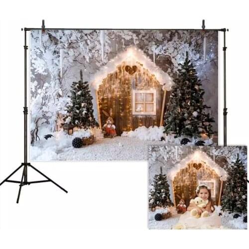 HUAYI Christmas Backdrop Christmas Xmas Holiday Family Party Photography Backdrops Studio Child Baby Photo Background W-3507