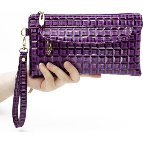 2021 Clutch Women Wallet Long Crocodile Pattern Style Card Holder Female Purse Double Zippers Large Capacity Wallet For Ladies
