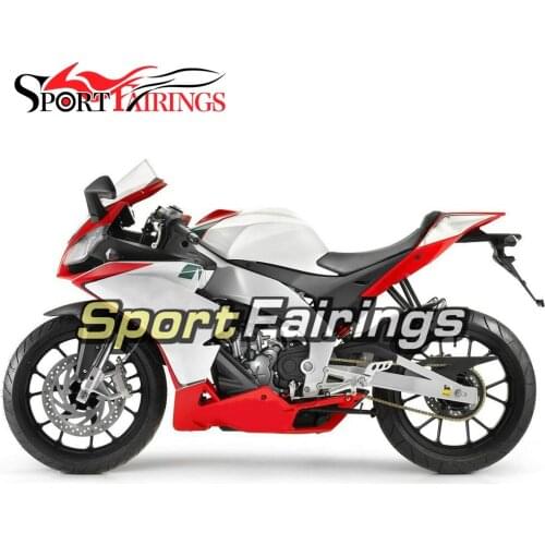 Red White Fairings for Aprilia RS125 RS4 50 2012 2013 2014 Motorcycle Bodywork Covers ABS Plastic Injection Cowlings Hull Panels