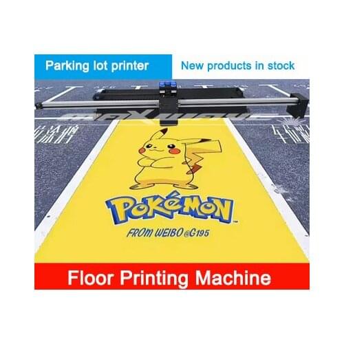 Floor Painting Machine 3d Smart Garage Park Large Automatic Ground Inkjet Printing Graffiti Robot