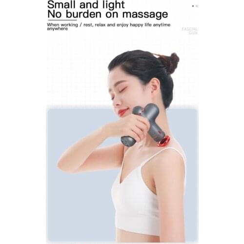 Massage Gun Fascia Gun Sport Therapy Muscle Massager Body Relaxation Pain Relief Slimming Shaping Massager Retro Style Fitness