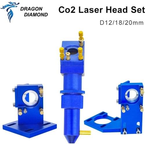 K Series CO2 Laser Head Set Dia.12/18/20mm for 2030 4060 K40 Laser Engraving Cutting Machine
