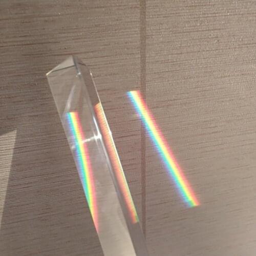 Rainbow Prism Triangular Prisms for Photos Without Stand Glass Filters Studio Shooting Photography Accessories