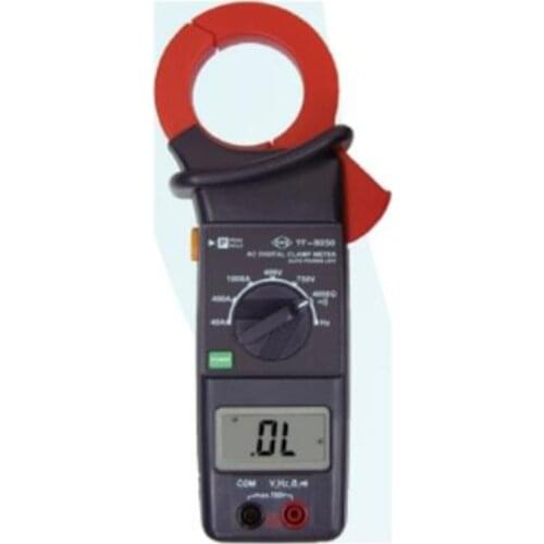 TENMARS YF-8050 AC Clamp Meter CAT III 1000V 3-3/4 digit LCD Display with Maximum Reading of 4000Overload Indication