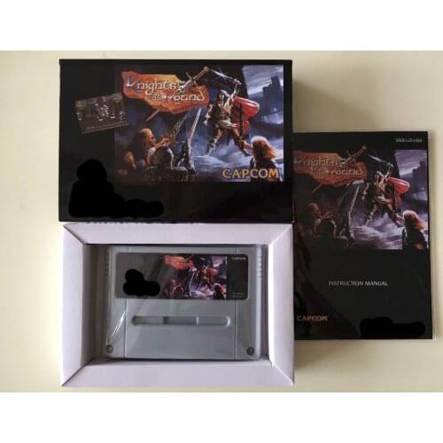 16Bit Games ** Knights of the Round ( PAL Version!! Box+Manual+Cartridge!! )