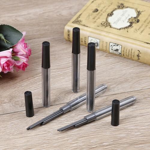 40pcs/5 tubes 2B HB black 2.0mm mechanical pencil holder lead refill school office supplies